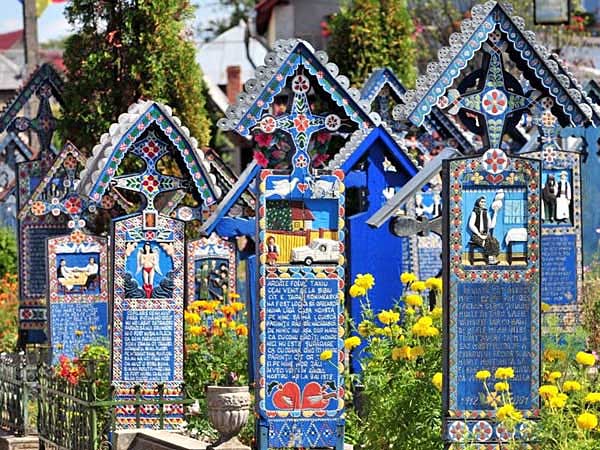 Merry Cemetery Romania
