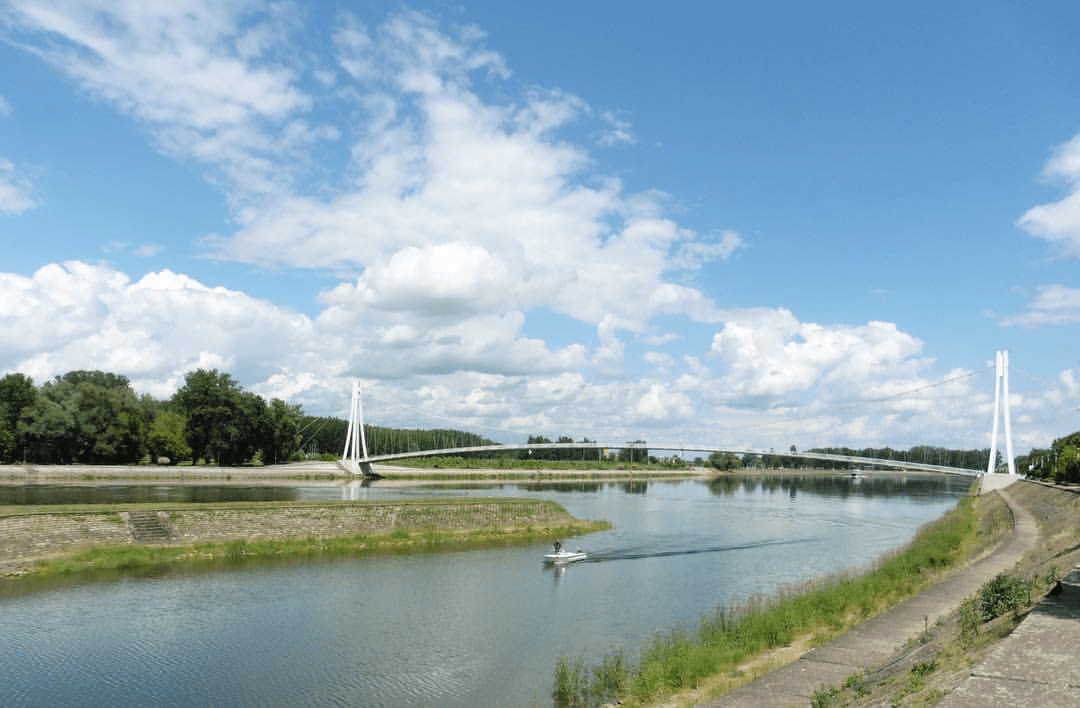Drava river Osijek