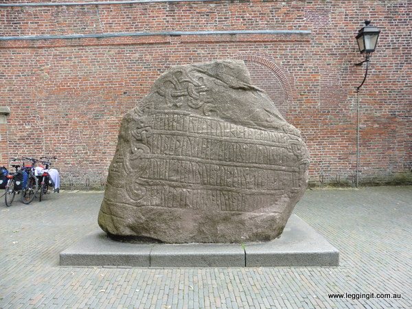 Viking Runic Stone Ultrecth The Netherlands