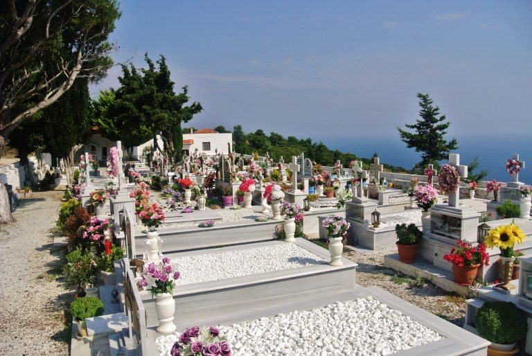 Old Chora (Old Town) of Alonissos Cemetery