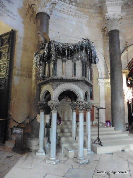 Inside Cathedral St Domnius, Split